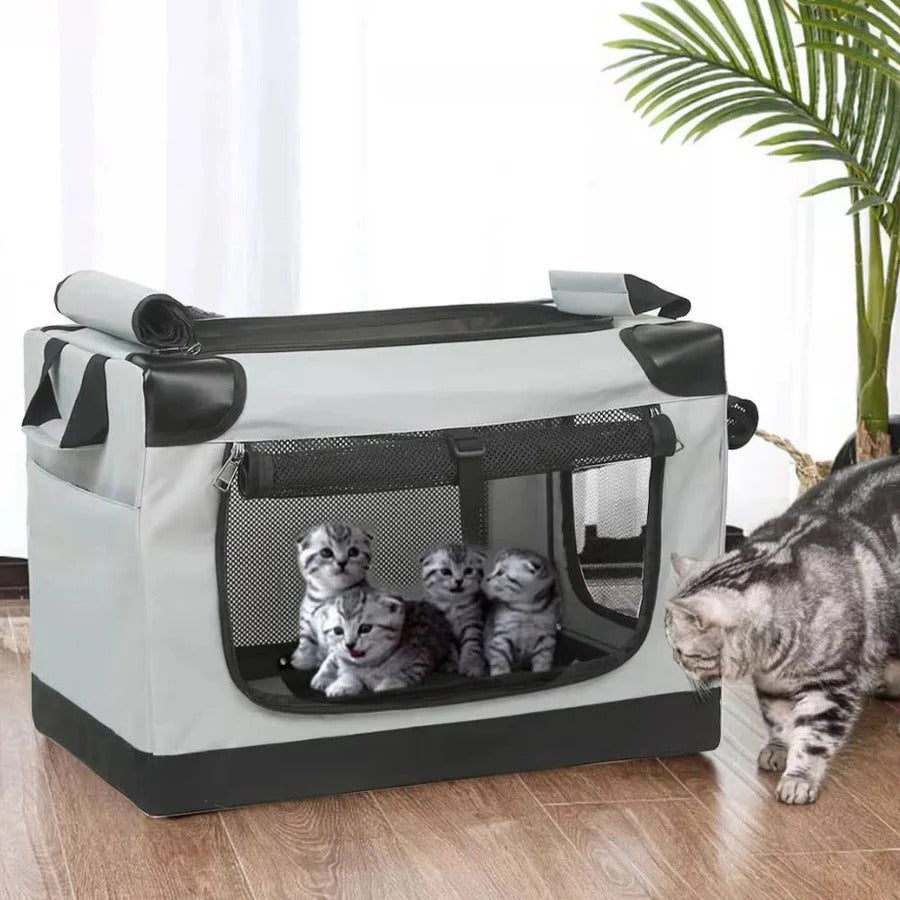 Lisslune | Portable Folding Small Dog Crate