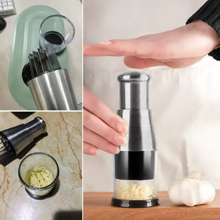 Lisslune | Compact Garlic Chopper for Fine Chopping