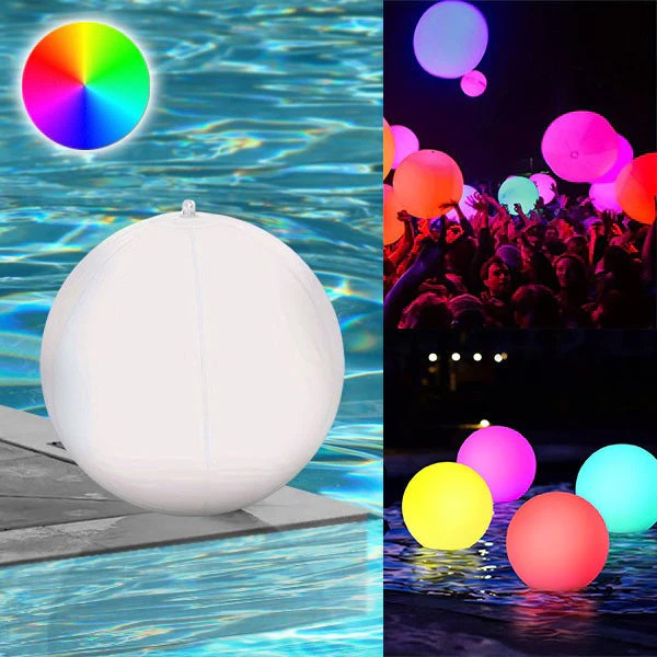 Lisslune | Color Changing Waterproof Inflatable Pool Lamp