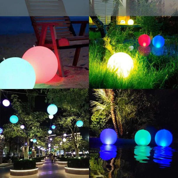 Lisslune | Color Changing Waterproof Inflatable Pool Lamp