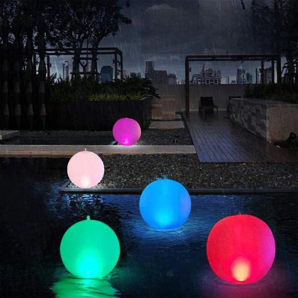 Lisslune | Color Changing Waterproof Inflatable Pool Lamp