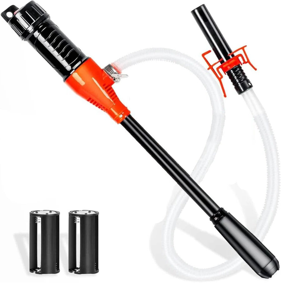 Lisslune | Portable Electric Siphon Pump, Battery Powered Liquid Transfer Tool