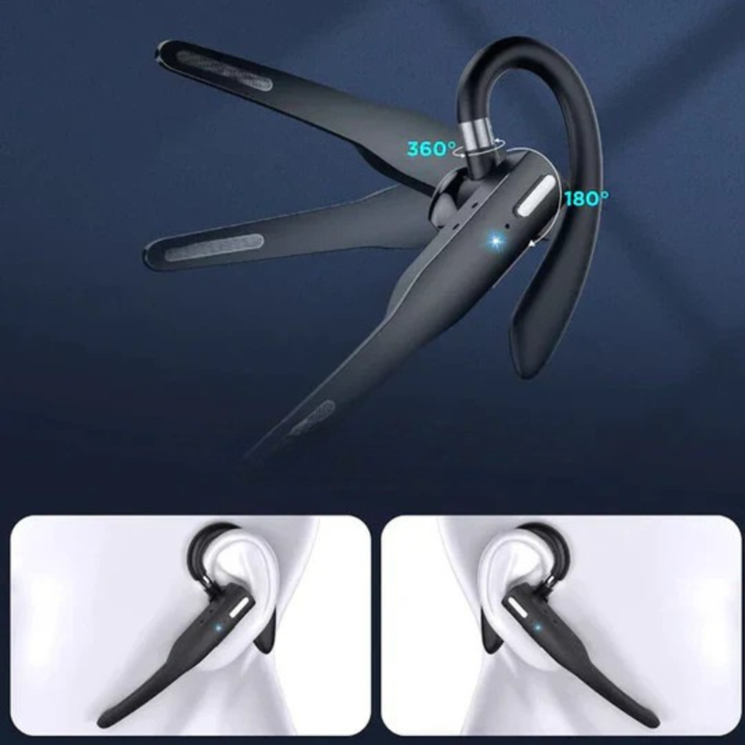 Lisslune | Bluetooth Earpiece with Noise Cancelling Microphone