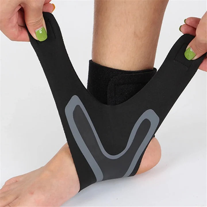 Lisslune | Ankle X Wrap Brace Support Compression Sleeve