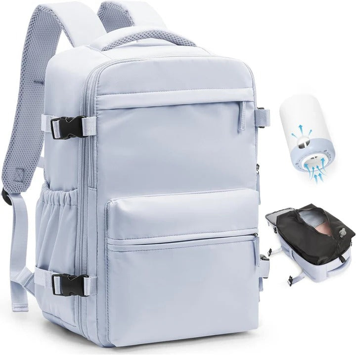 Lisslune | Water-Resistant Travel Backpack for 15.6in Devices
