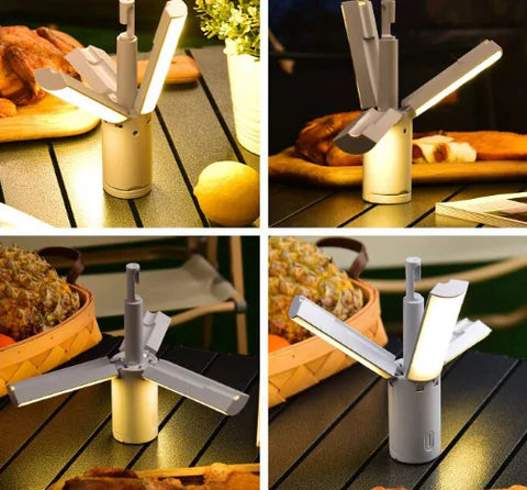 Lisslune | All-in-One Camping Lamp | Rechargeable Outdoor Light with Adjustable Brightness & Long Battery Life