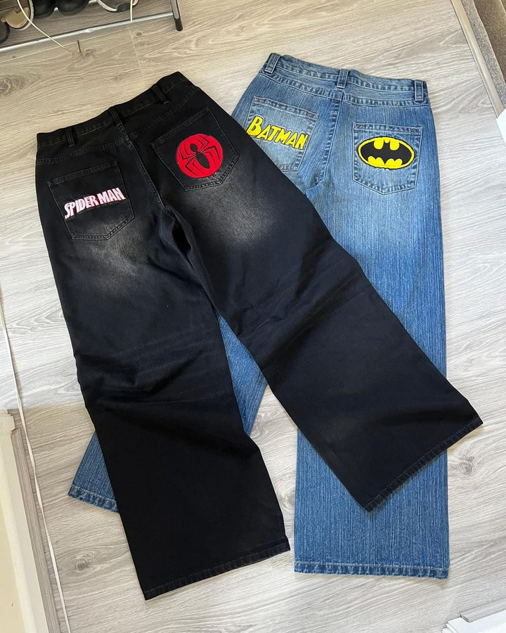 Lisslune | Z-NO-SHRPR-Ultimate Baggy Superhero Jeans
