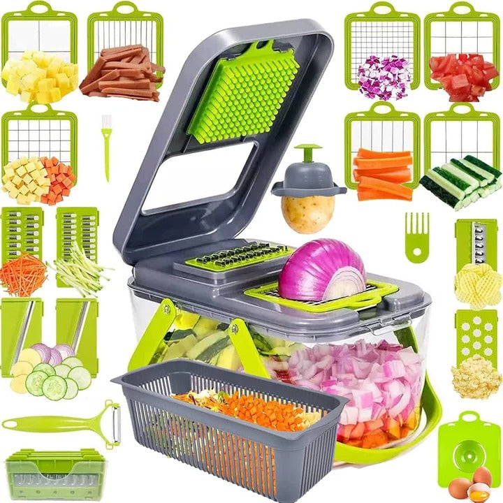 Lisslune | 18-In-1 Vegetable Slicer