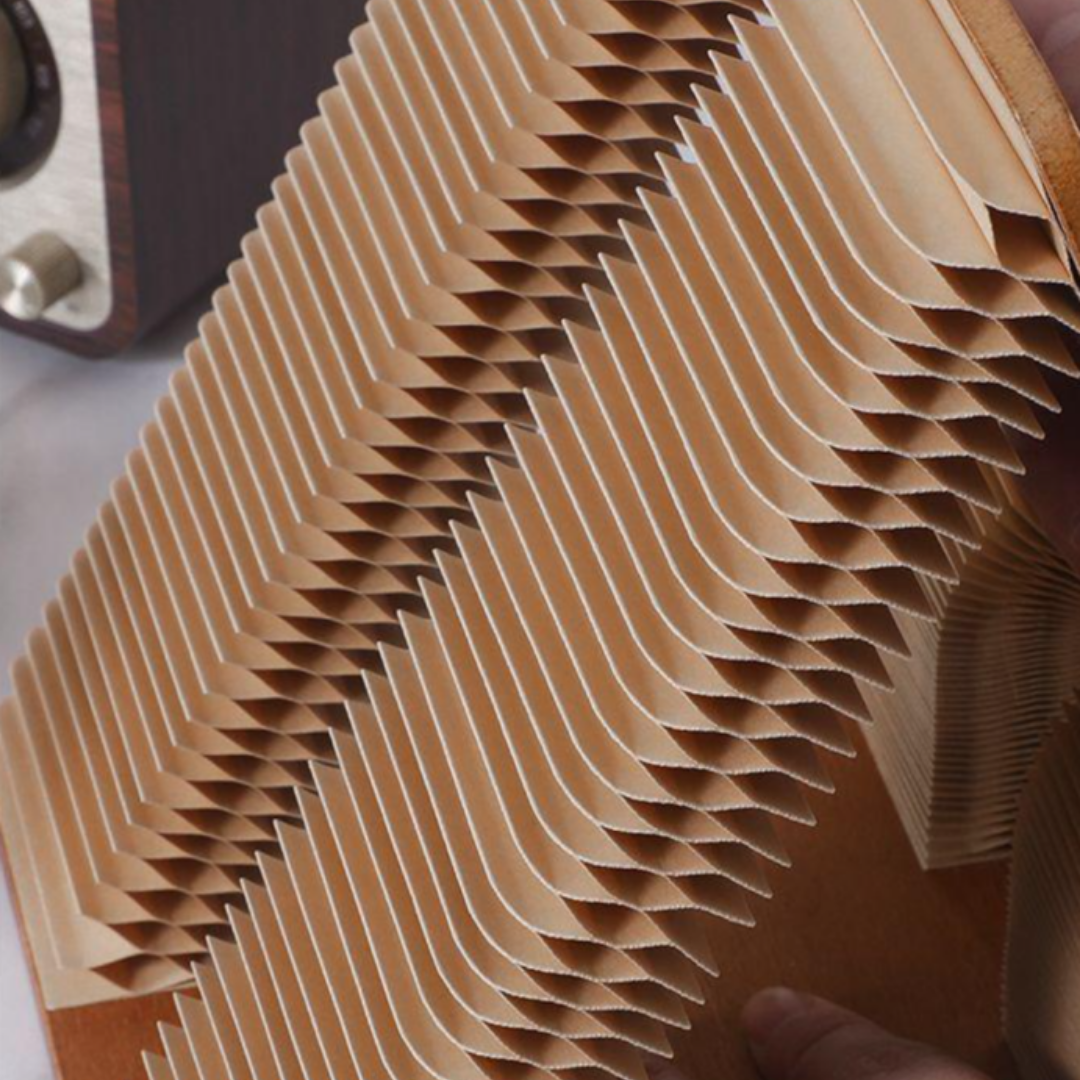 Lisslune | Accordion Paper Retractable Nordic Tissue Box