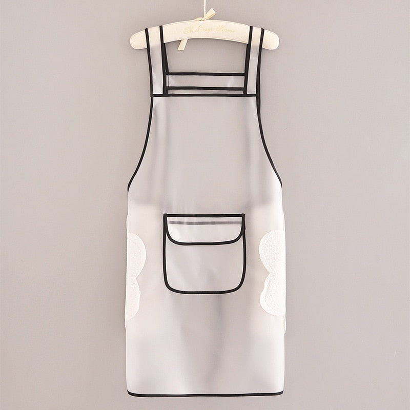Lisslune | Transparent Waterproof Kitchen Apron