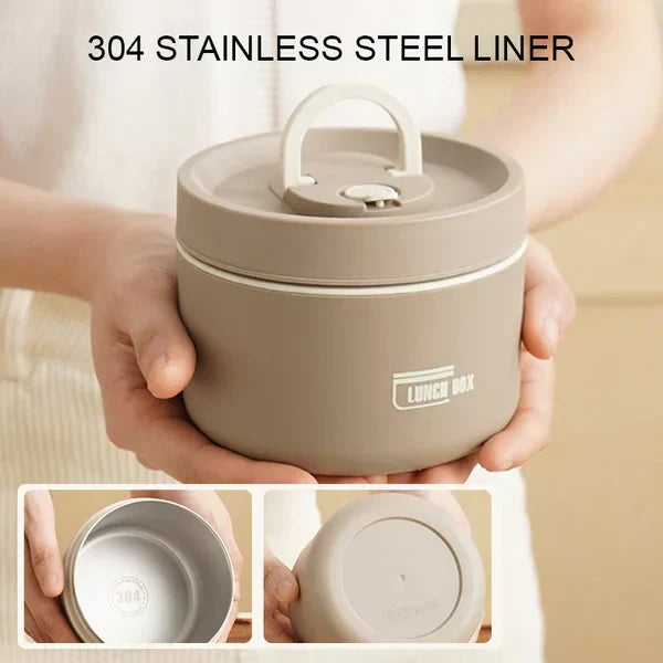 Lisslune | EcoLunch – Insulated Lunchbox for Fresh Meals On-the-Go | Keeps Food Hot or Cold for Hours