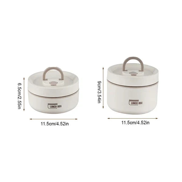 Lisslune | EcoLunch – Insulated Lunchbox for Fresh Meals On-the-Go | Keeps Food Hot or Cold for Hours