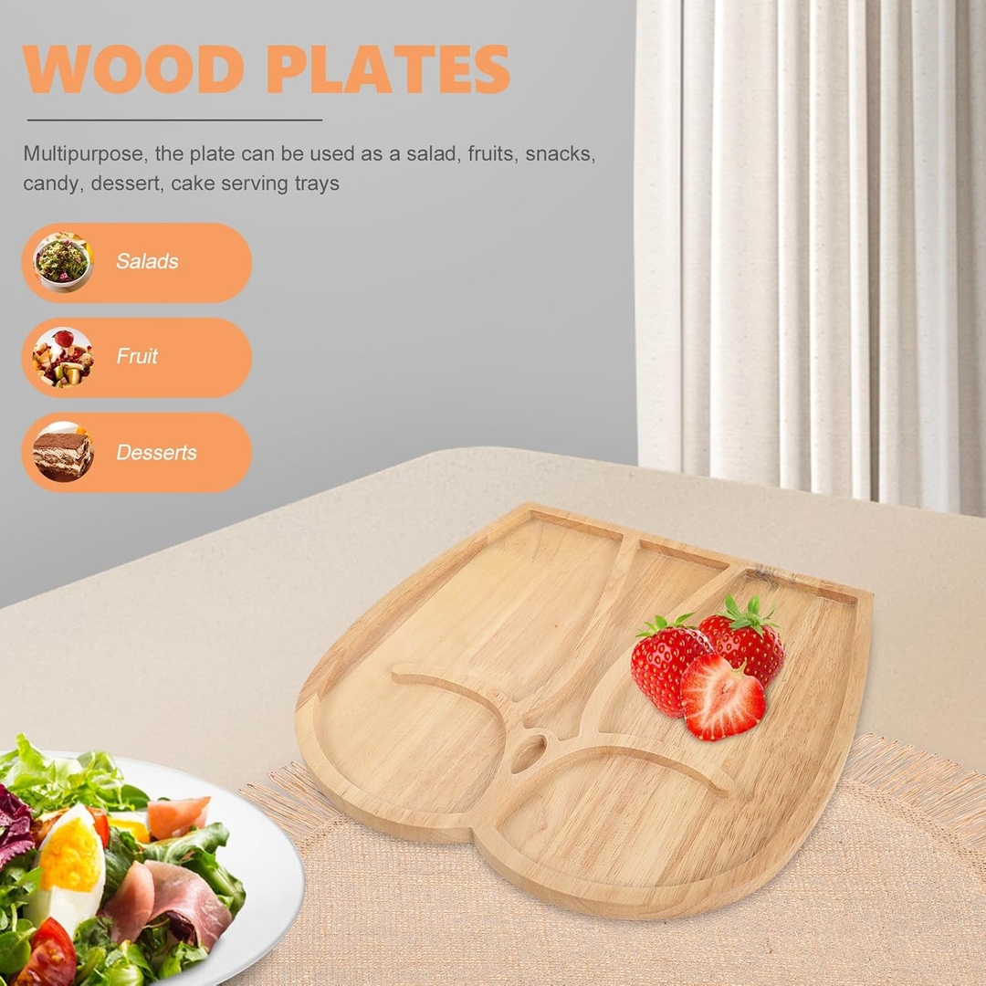 Lisslune | Unique Adult-Themed Party Butt Shaped Snack Tray