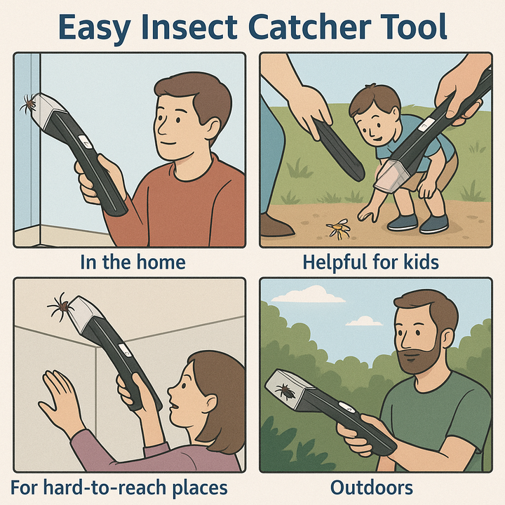 Lisslune | No Exit Easy Insect Catcher Tool