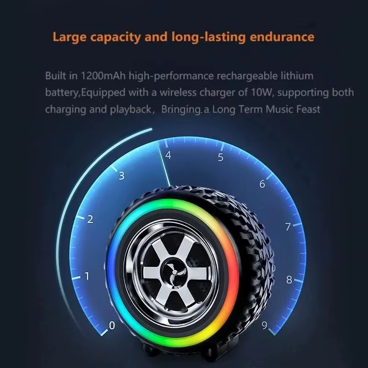 Lisslune | All Wheel Creative Wireless Speaker