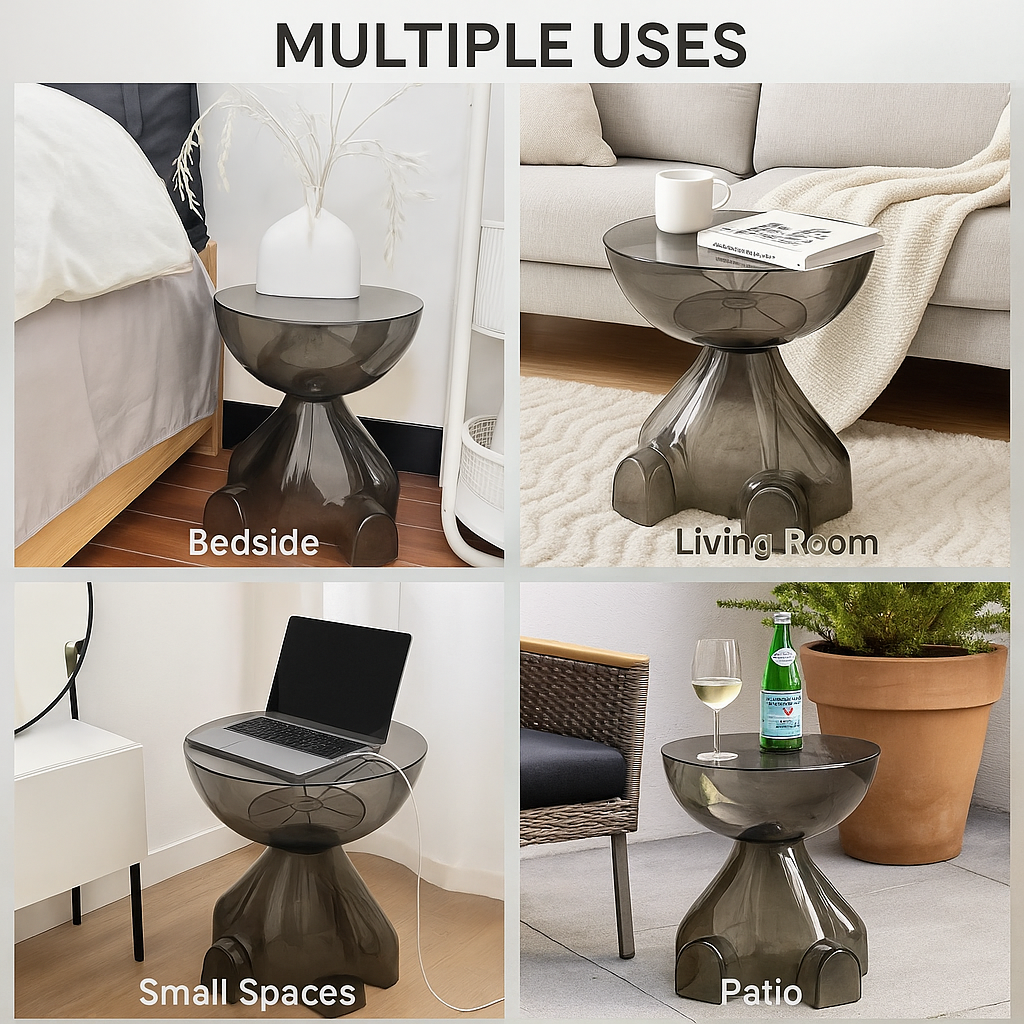 Lisslune | European Acrylic Transparent Space-Saving Coffee Table