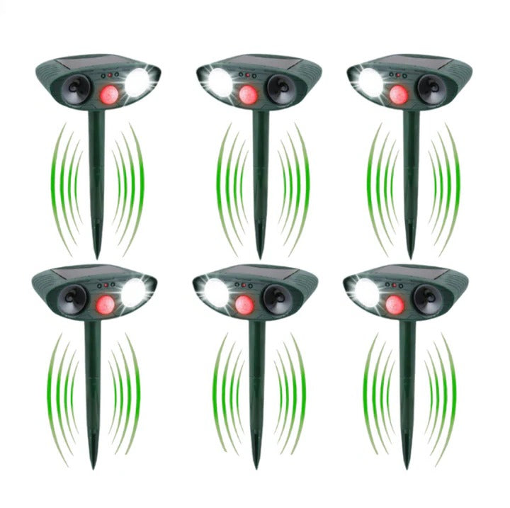 Lisslune | Solar Powered Ultrasonic Chipmunk Repeller