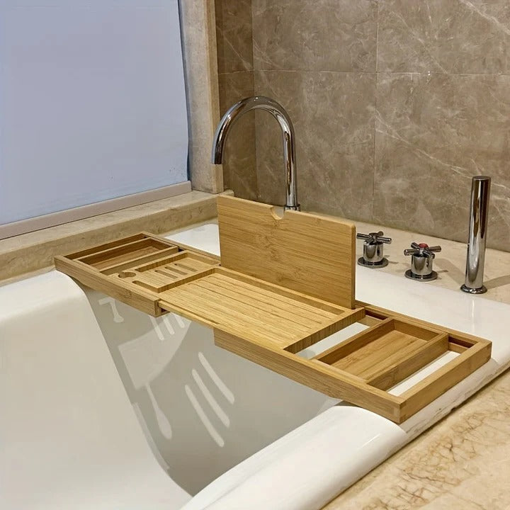 Lisslune | Bamboo Bathtub Tray