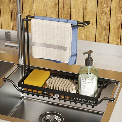 Lisslune | Space Saving Adjustable Shelf for Kitchen Sink