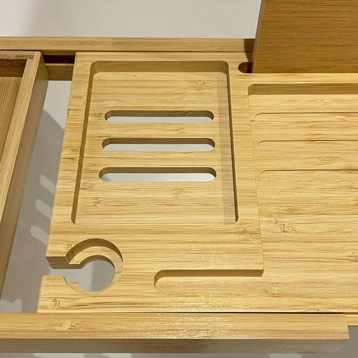Lisslune | Bamboo Bathtub Tray