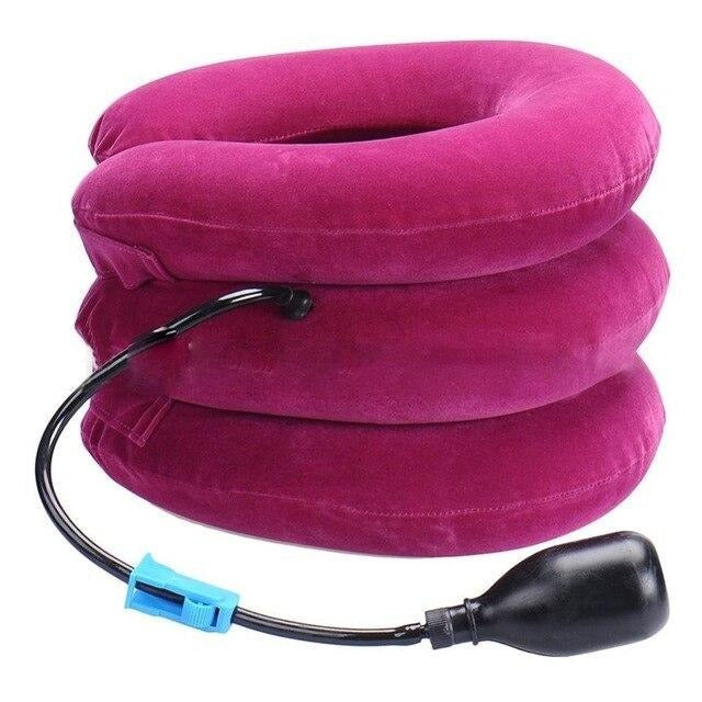 Lisslune | Three Layers Cervical Neck Traction Inflatable Pillow