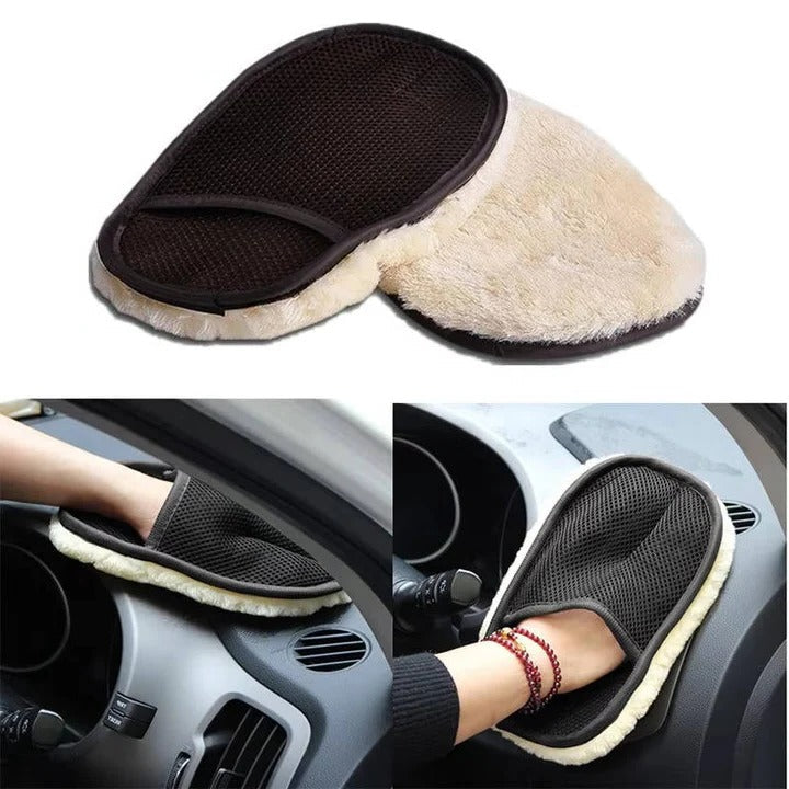 Lisslune | Microfiber Car Polishing Cloth with Dual Surfaces