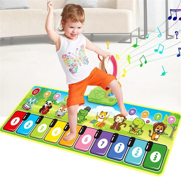 Lisslune | FunLearn - Funny and musical piano floor play mat