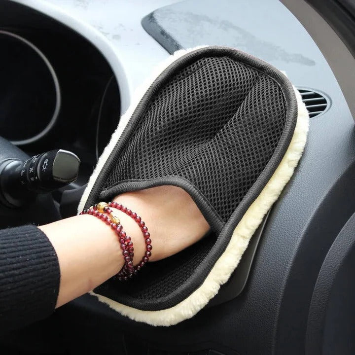 Lisslune | Microfiber Car Polishing Cloth with Dual Surfaces