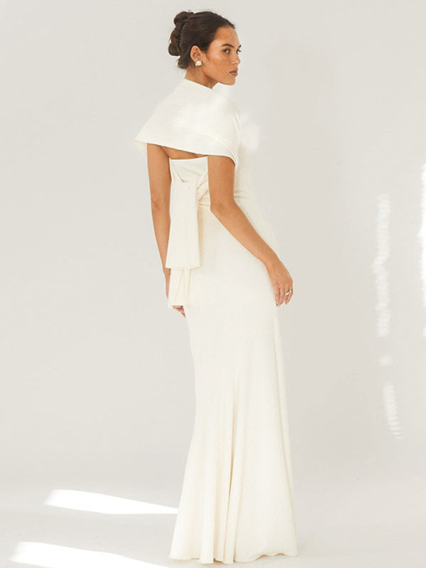Lisslune | Wrap Hem Scarf Dress