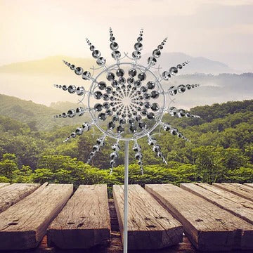 Lisslune | New Anti-Rust Magical Metal Windmill-Kinetic Metal Wind Spinners