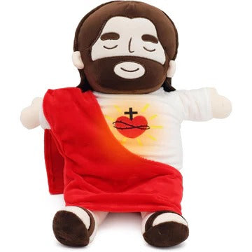 Lisslune | Breathing Jesus Soothing Plushie for Sleep Aid