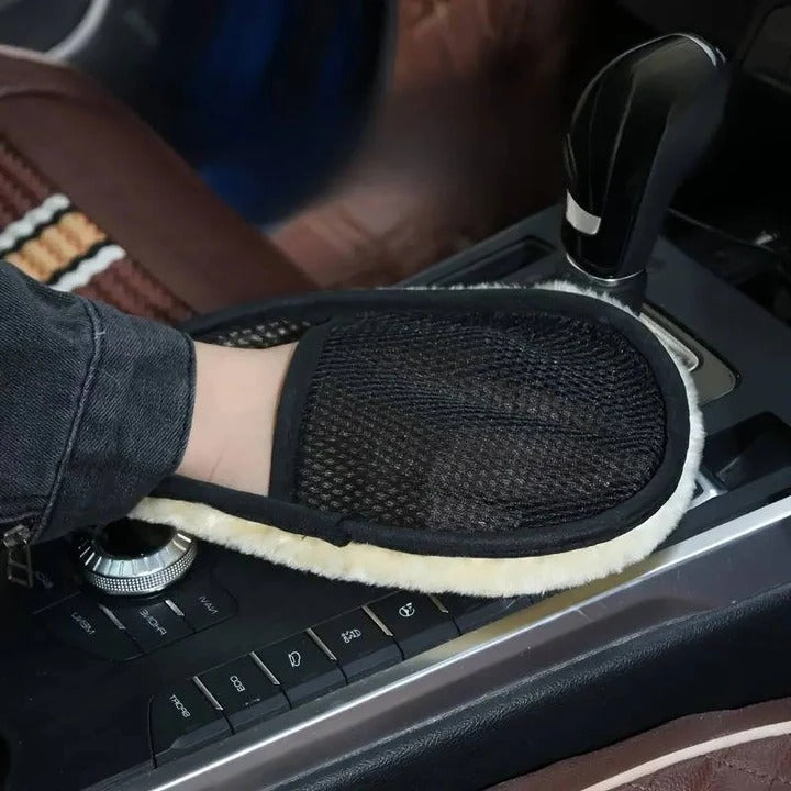 Lisslune | Microfiber Car Polishing Cloth with Dual Surfaces
