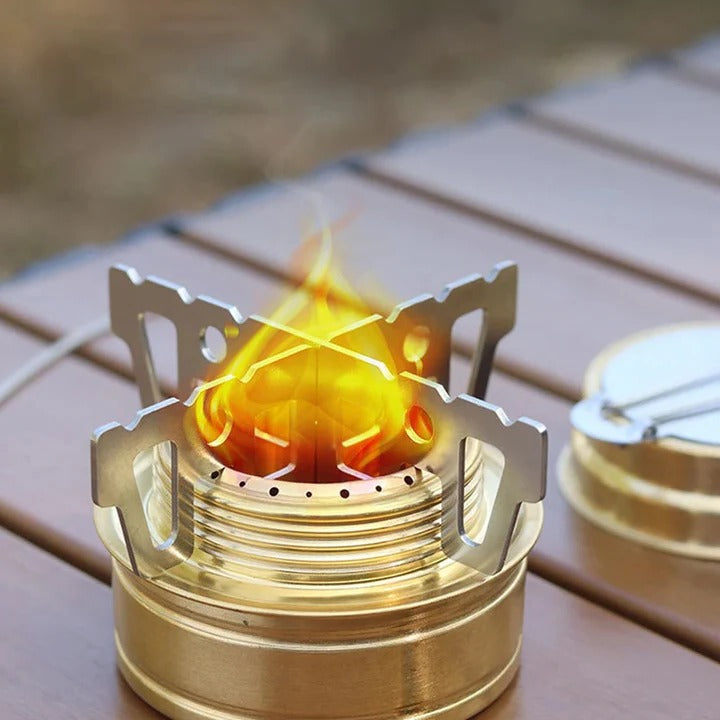 Lisslune | Mini Portable Alloy Camping Stove