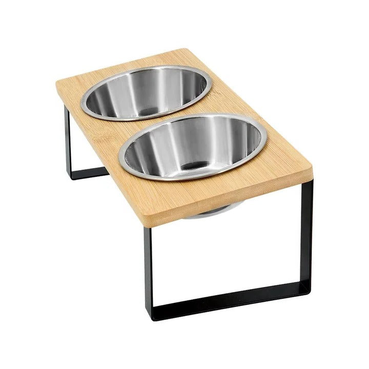 Lisslune | Raised Cat Bowl for Comfortable Feeding