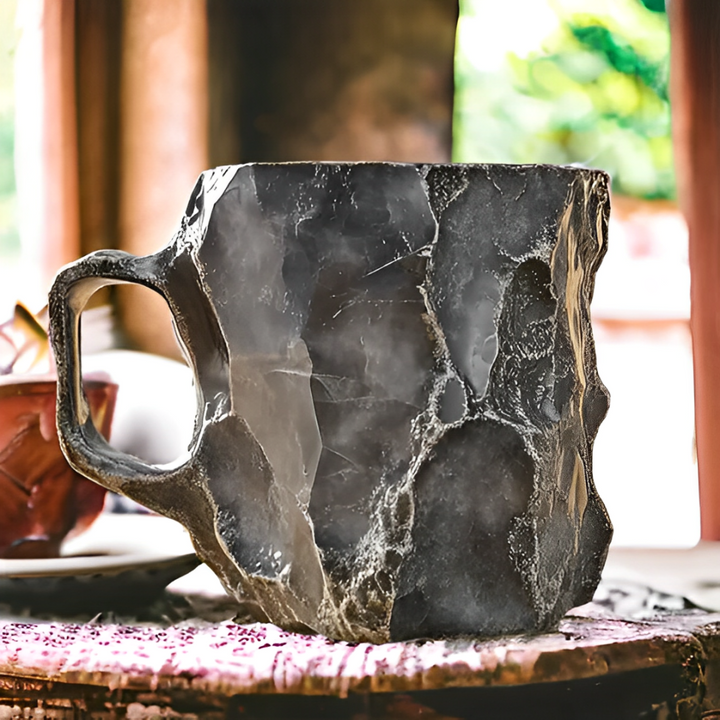 Lisslune | GemCup Crystal Coffee Mug – Elegant 300ml Mineral-Inspired Glass Cup