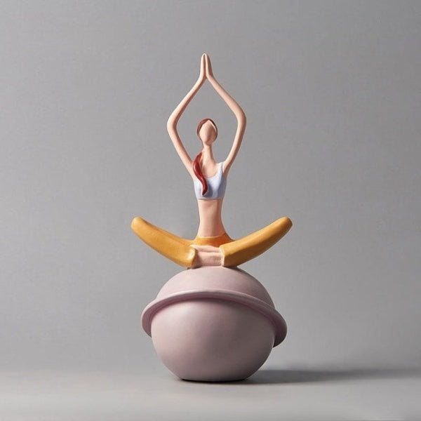 Lisslune | Yoga Lady Figurine Sculpture