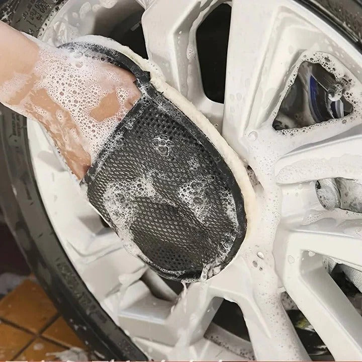 Lisslune | Microfiber Car Polishing Cloth with Dual Surfaces
