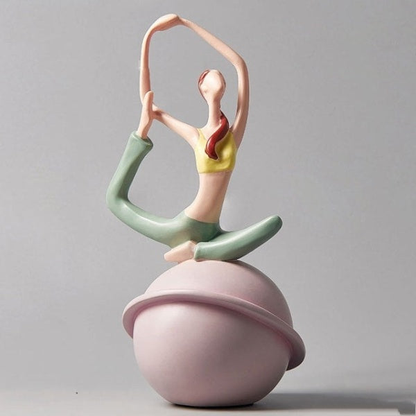Lisslune | Yoga Lady Figurine Sculpture