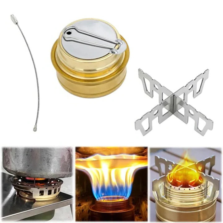 Lisslune | Mini Portable Alloy Camping Stove