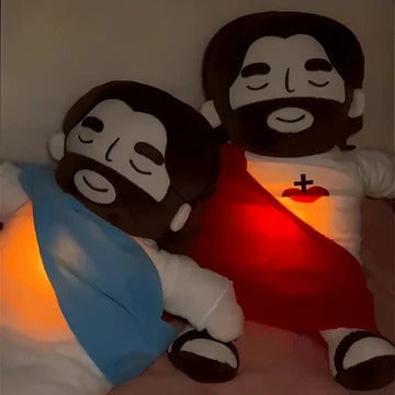 Lisslune | Breathing Jesus Soothing Plushie for Sleep Aid