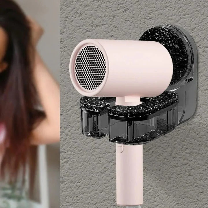 Lisslune | Wall-Mounted Hair Dryer Holder