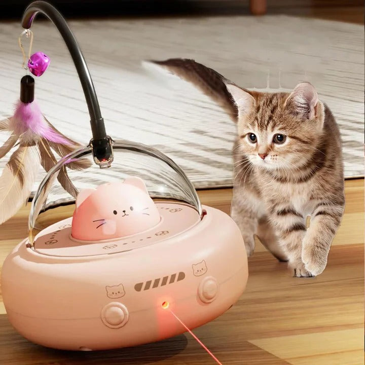 Lisslune | Smart Spaceship Cat Toy