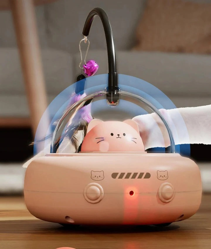 Lisslune | Smart Spaceship Cat Toy