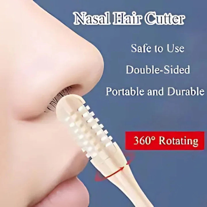 Lisslune | Compact Nose Trimmer with 360° Rotating Head – Precision Grooming for Men and Women
