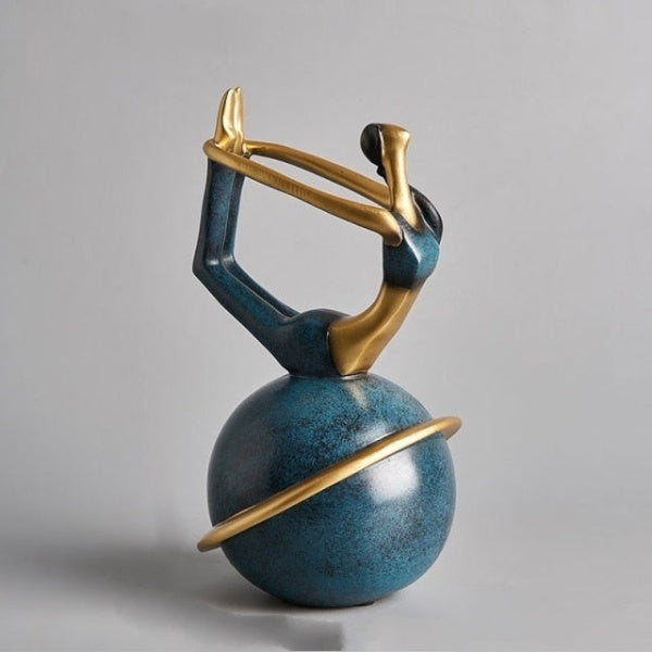 Lisslune | Yoga Lady Figurine Sculpture
