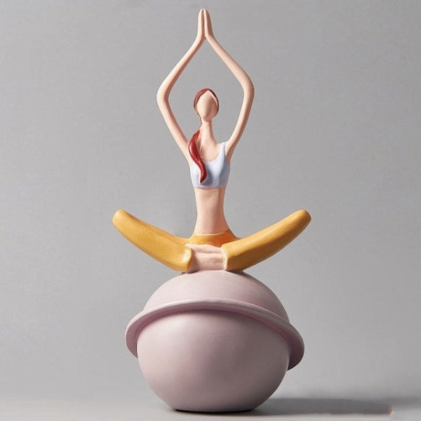 Lisslune | Yoga Lady Figurine Sculpture