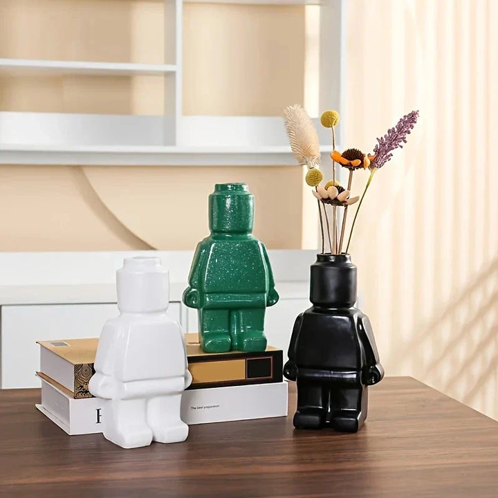 Lisslune | Lego-Vase made of ceramic