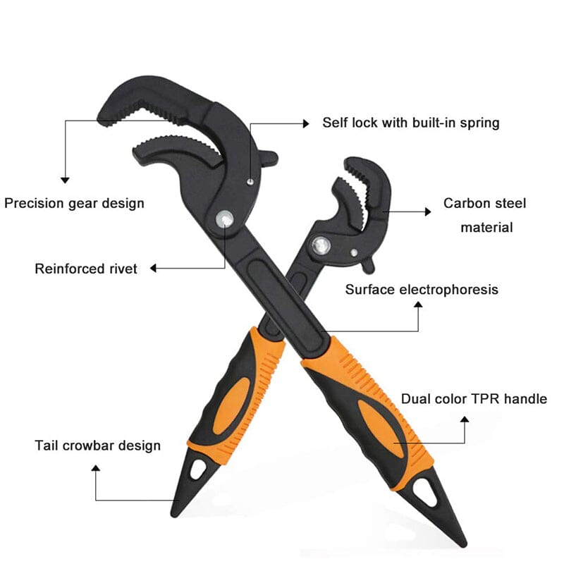 Lisslune | Universal Pipe Wrench