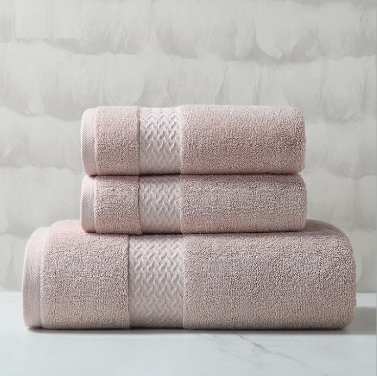 Lisslune | 100% Egyptian Cotton Bath Towel 70x140cm - grey
