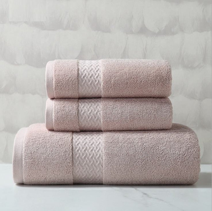 Lisslune | 100% Egyptian Cotton Bath Towel 70x140cm - grey